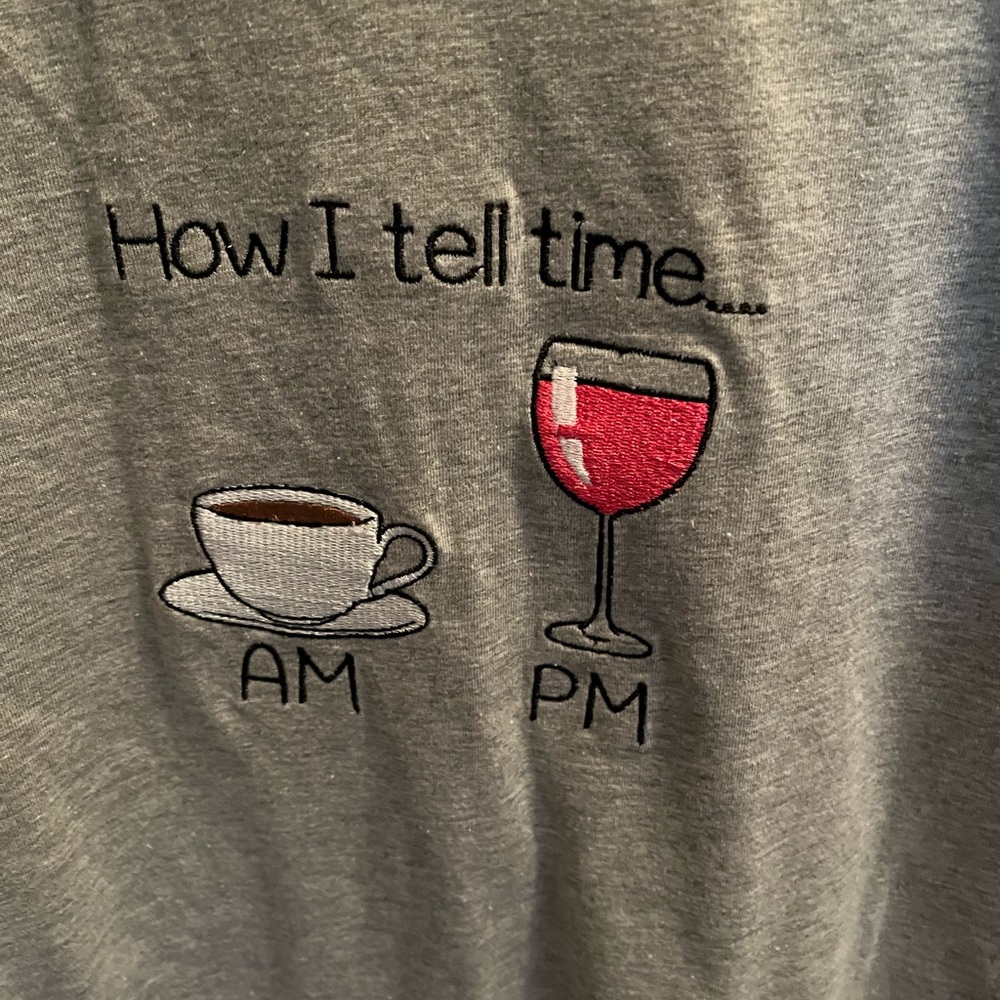 Super soft cute grey t shirt